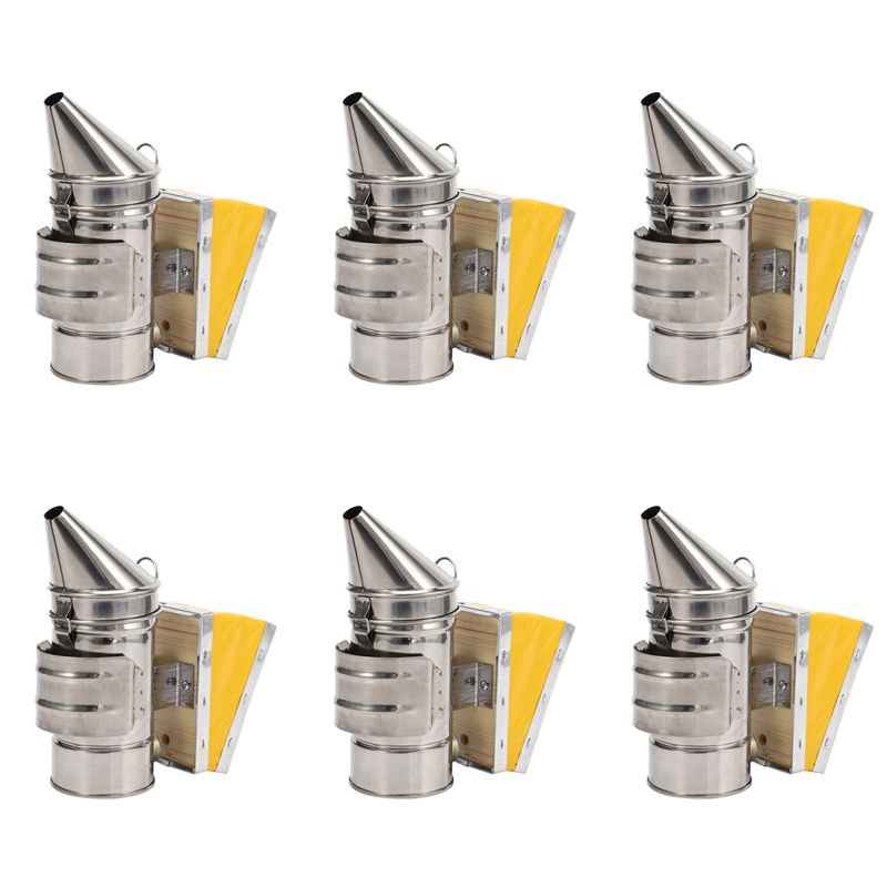 Bee Smoker Tool - A84E-6X Paslanmaz Çelik Arı Evi Dumanlayıcı