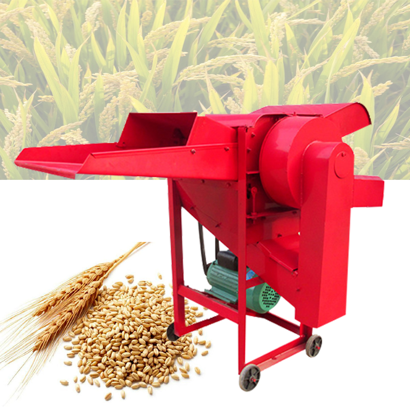 Rice Thresher Machine - Dizel Motorlu Tahıl Harman Makinesi Soya