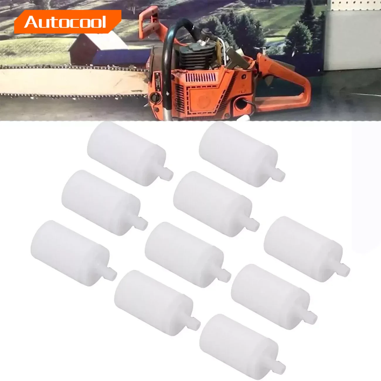 Husqvarna Chainsaw 440 - 10 adet testere yakit filtreleri 5mm/6mm