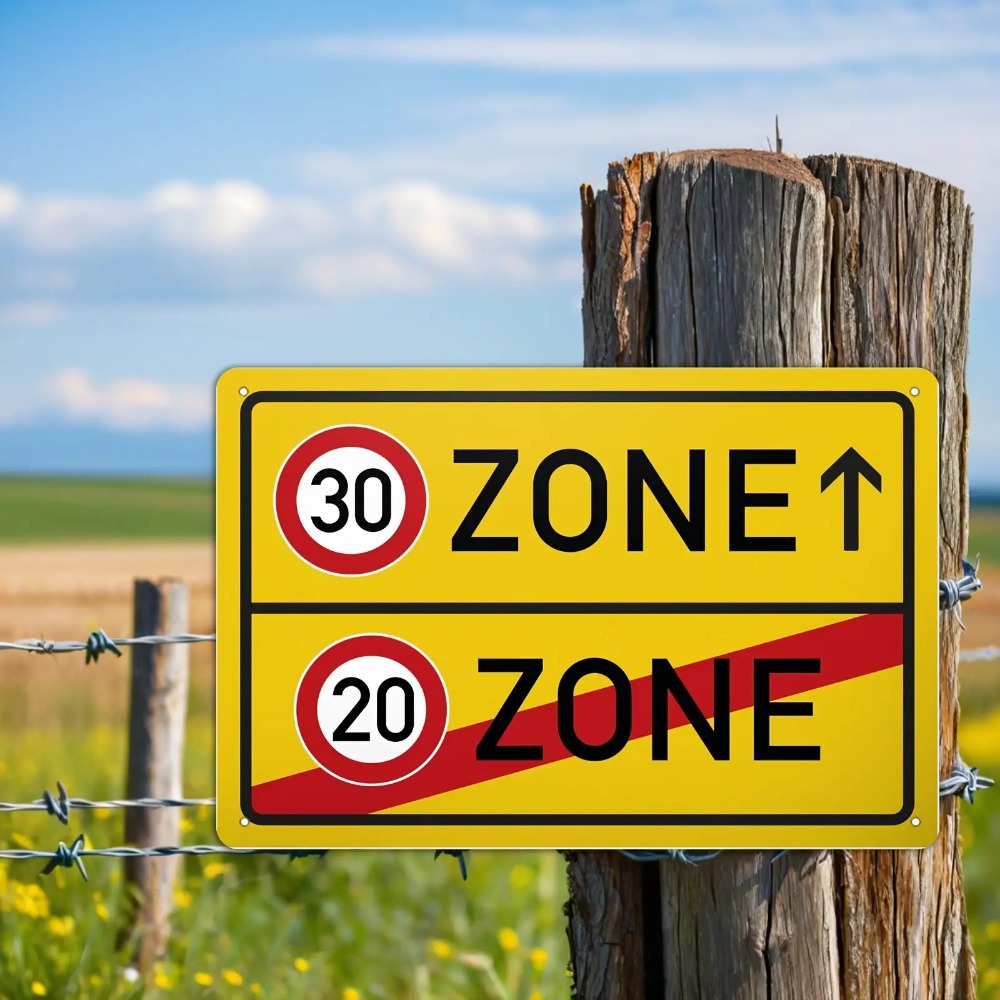 Teneke Tabela - 30 20 Hız Sını - Farming Zone incelemesi ve fiyatı