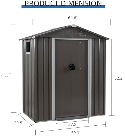 JY QAQA 5x3 FT Metal Dış Mekan - Farming For Agriculture incelemesi ve fiyatı