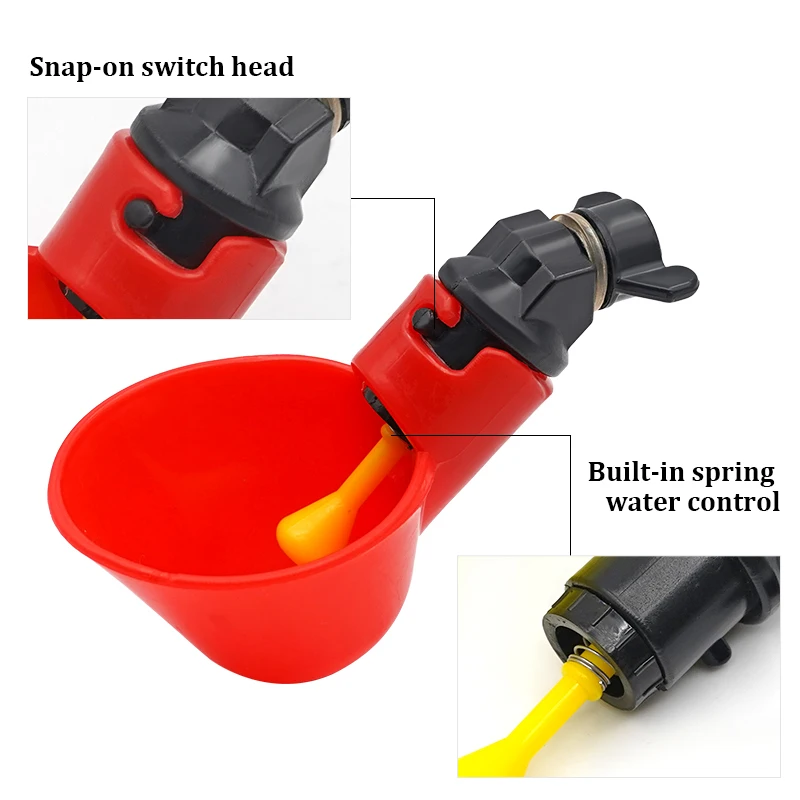 6-36 adet tavuk bıldırcın asıl - Chicken Nipple Drinker incelemesi ve fiyatı